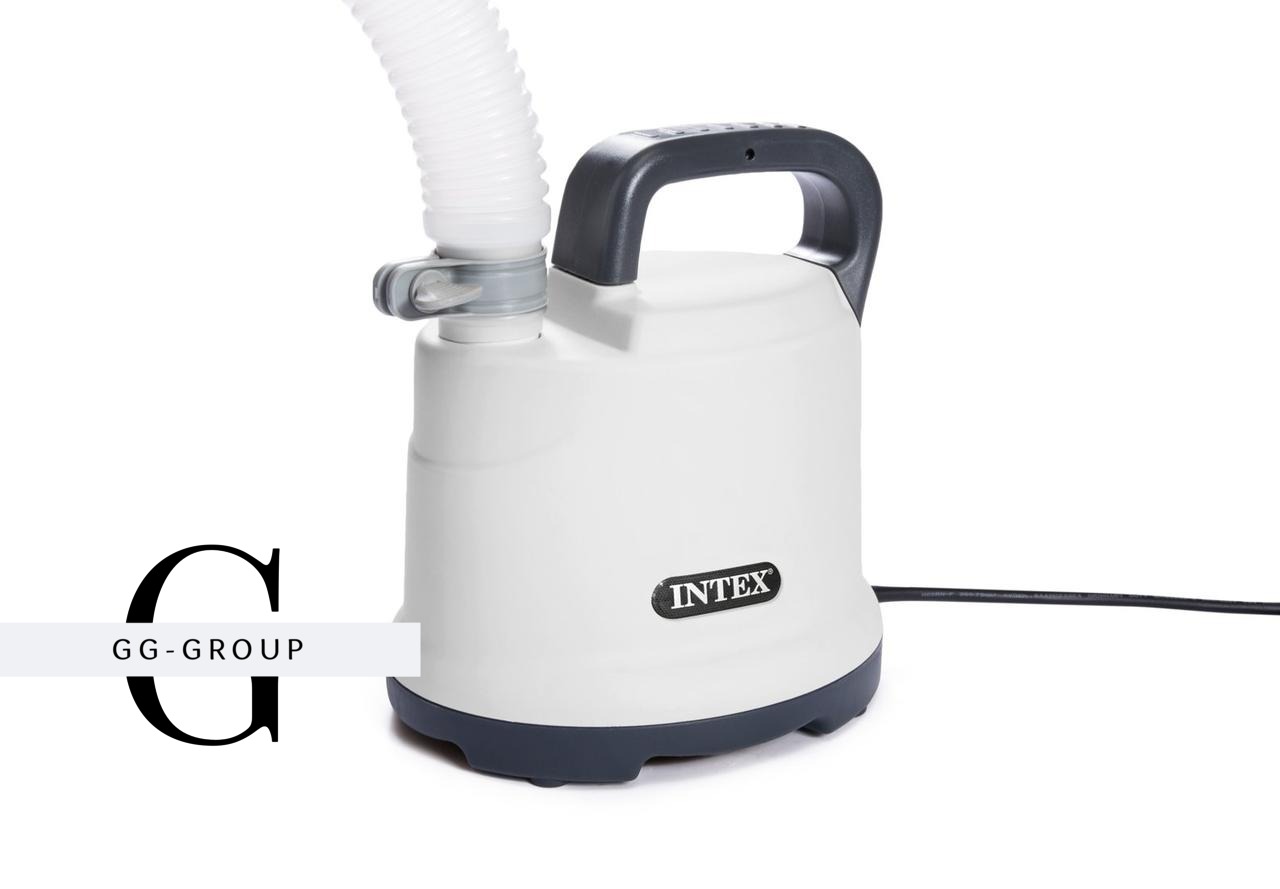 Intex Насос 28606 (2) дренажний, електричний, занурювальний насос, для відкачування та зливу води з басейну 3 585 л/год
