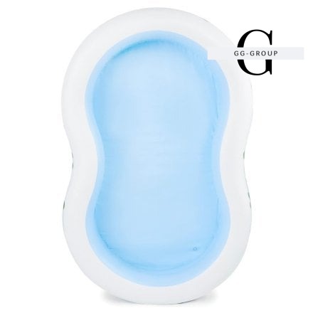 Intex Бассейн 56490 NP “Райская лагуна“ (3) овальный, 2 кольца, размером 262-160-46см, объем: 640 л при 80 наполнении, от 3-х лет
