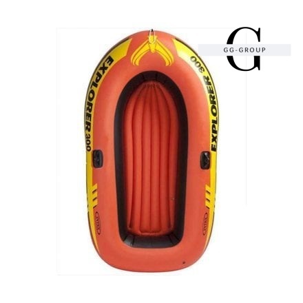 Intex Лодка 58332 NP (3) + пластиковые весла и ручной насос, 211х117х41см