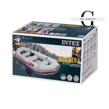 Intex Човен 68376 NP (1) "MARINER 4" Чотиримісний, Розмір:328x145x48 см