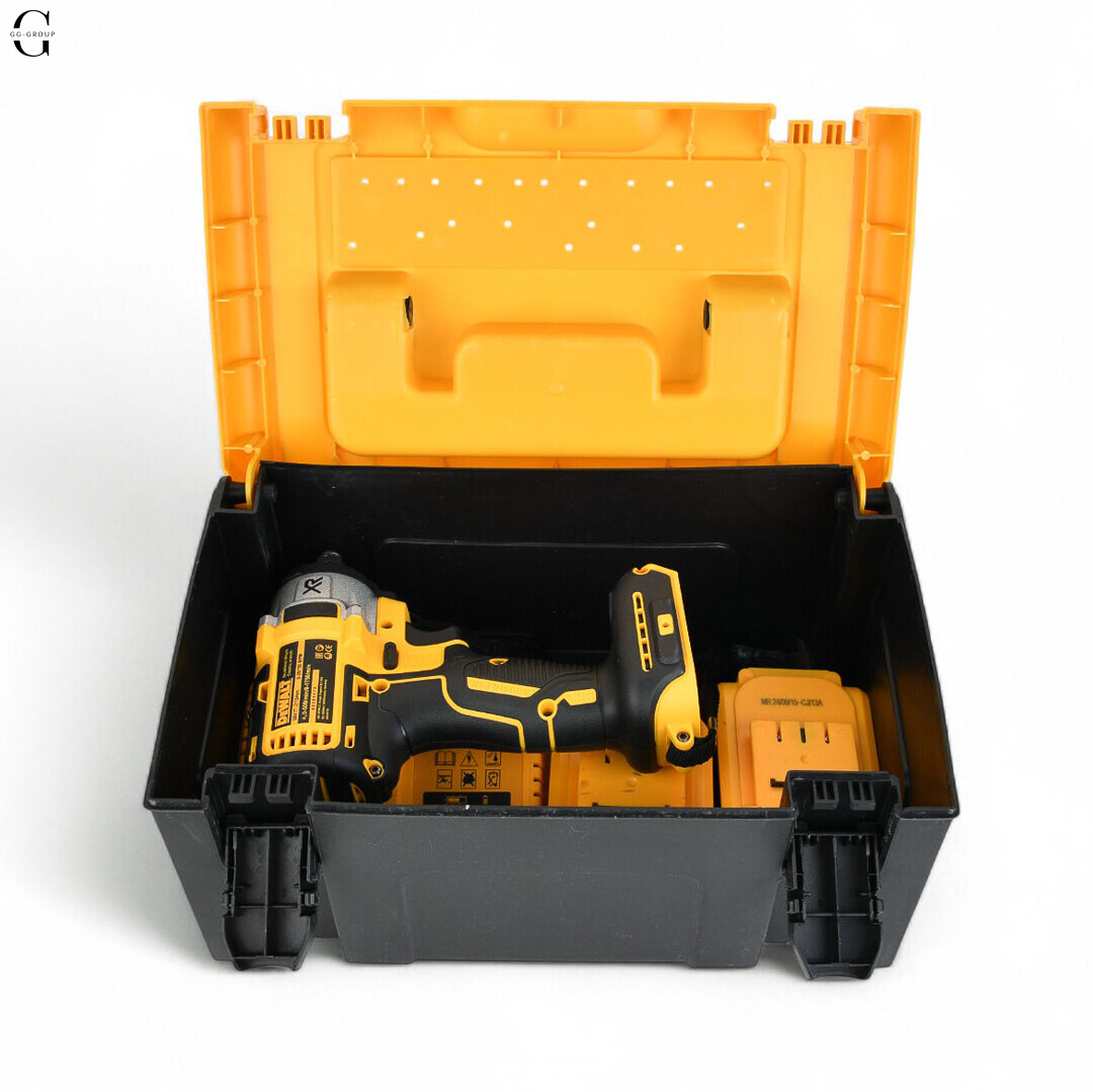 DeWALT гайковерт акумуляторний 36V безщітковий з кейсом, 2×6Ah акумуляторами 