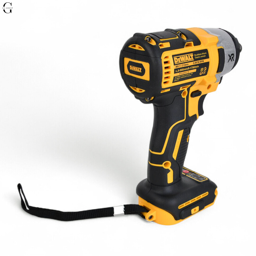 DeWALT гайковерт акумуляторний 36V безщітковий з кейсом, 2×6Ah акумуляторами 