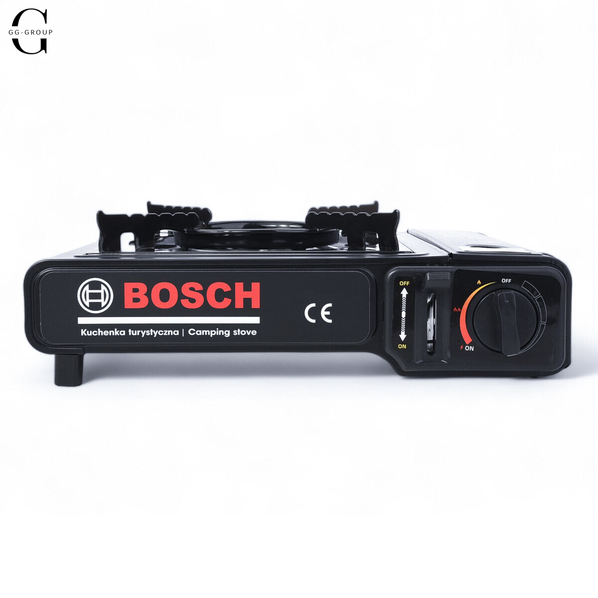 Портативна газова плита-обігрівач BOSCH-155-A з керамічною інфрочервоною горєлкою +адаптер  