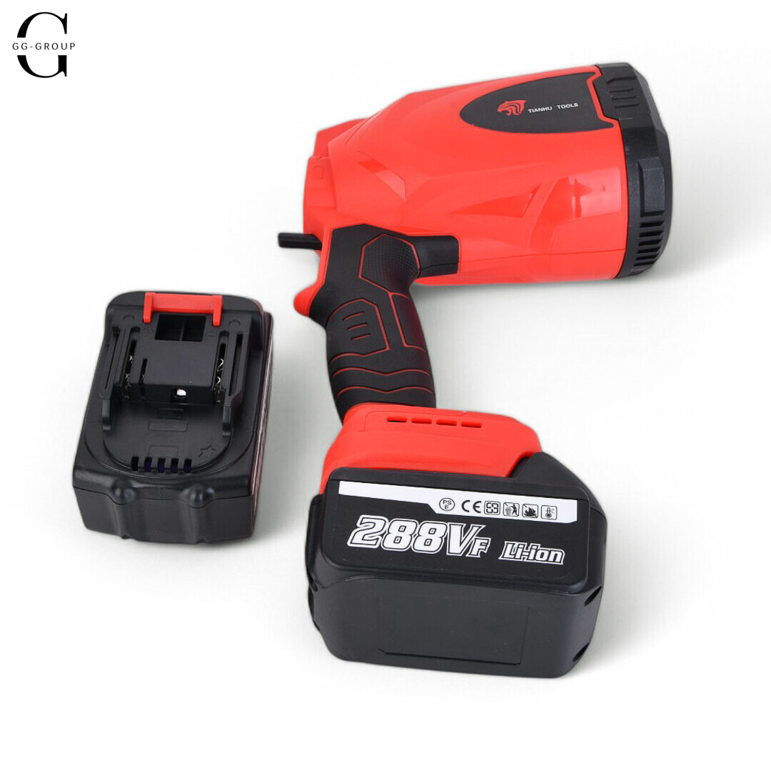 Акумуляторний фарбопульт TIANHU TOOLS 288V з 2 АКБ 3500 мА·г, бак 800 мл, регулювання розпилення