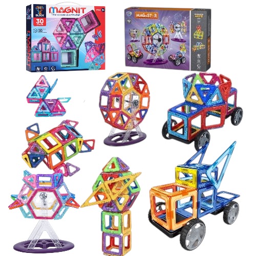 Магнитный конструктор Magnit/Magical/LIMO TOY 122 деталей