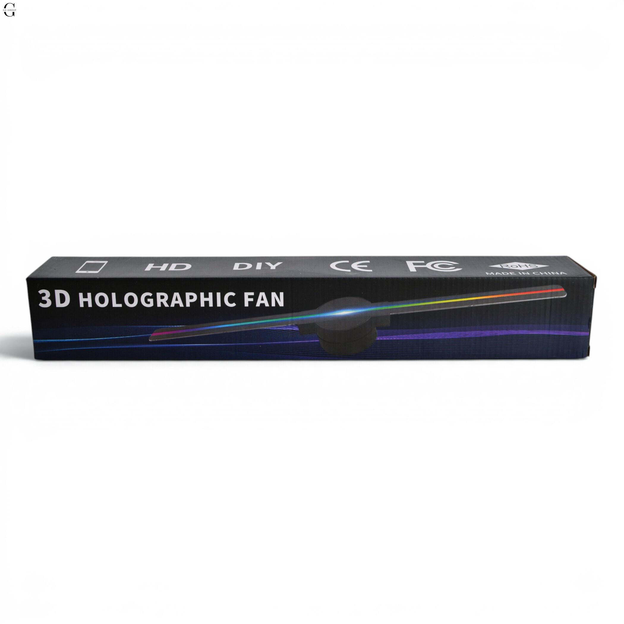 3D голографический вентилятор 42 см Wi-Fi USB LED с поддержкой GIF-анимации и карты памяти