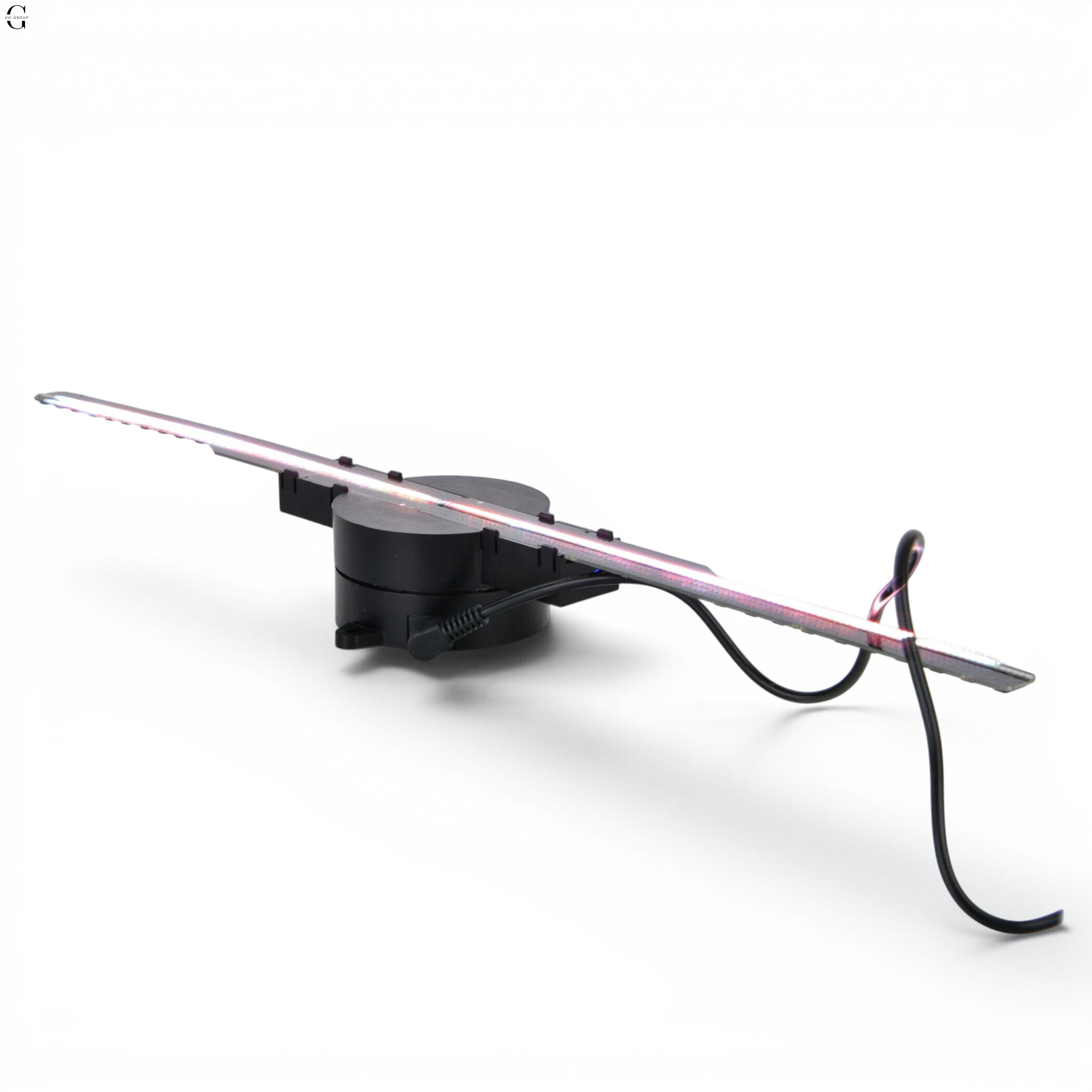 3D голографический вентилятор 42 см Wi-Fi USB LED с поддержкой GIF-анимации и карты памяти