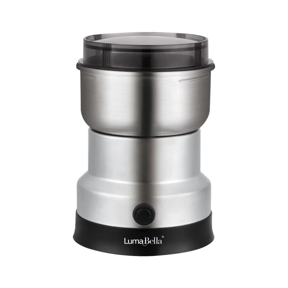 Кофемолка LumaBella LB-54009 300 Вт, емкость 0,6 л, нержавеющая сталь, защита от перегрева
