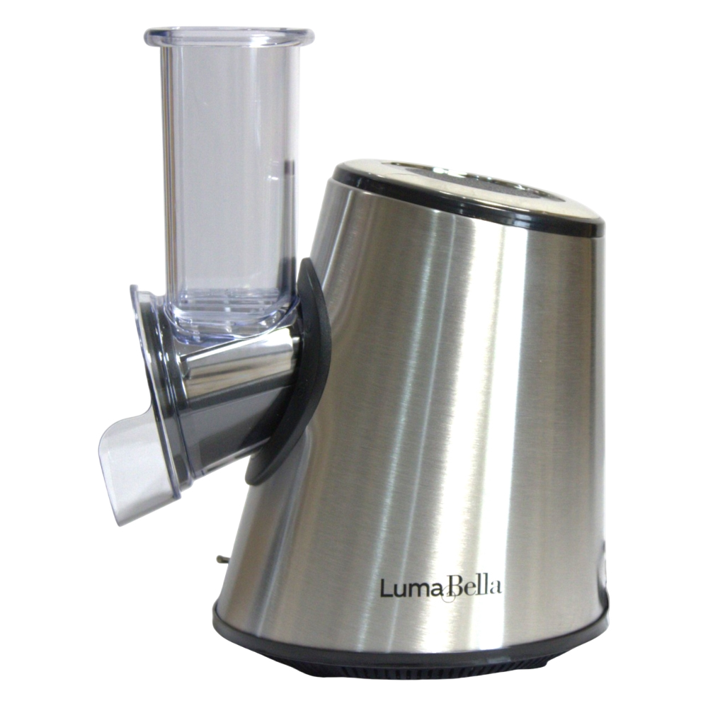Измельчитель овощей 5в1 LumaBella LB-56012 800 Вт, насадки из нержавеющей стали, противоскользящие ножки