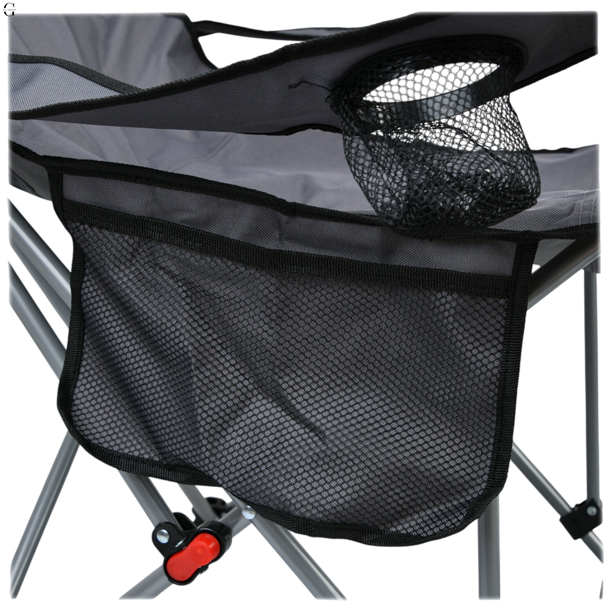 Сложное туристическое кресло-паук Compact Outdoor Chair 100 кг с чехлом
