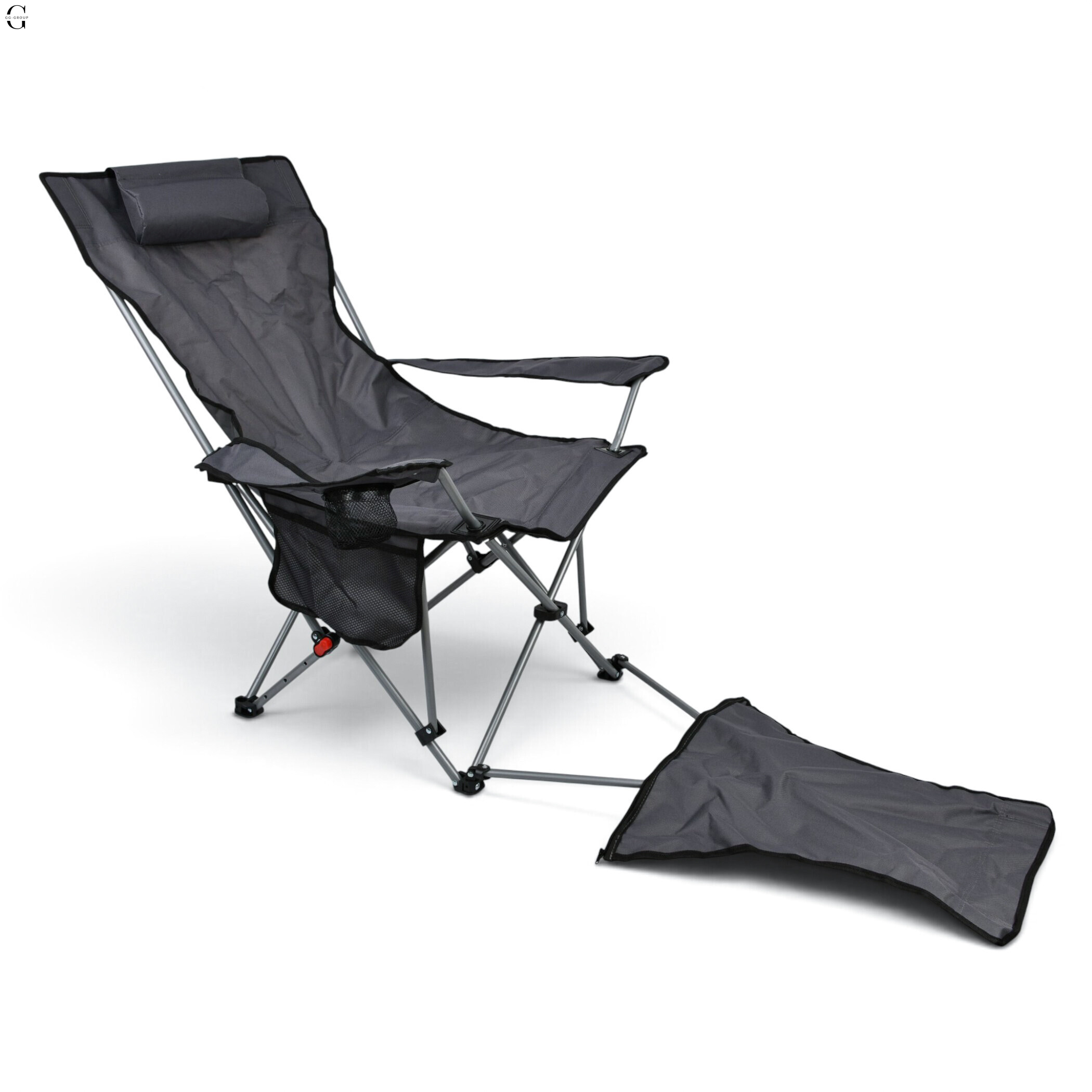 Сложное туристическое кресло-паук Compact Outdoor Chair 100 кг с чехлом
