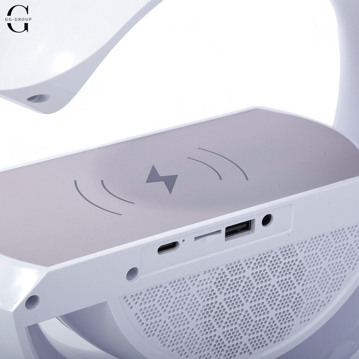 Нічник Smart Light Sound Machine з бездротовою зарядкою та Bluetooth колонкою