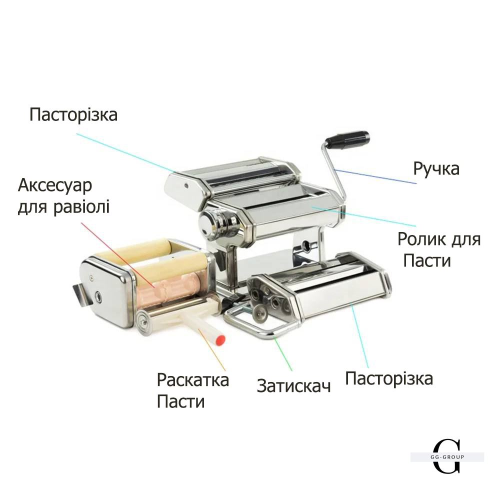 Профессиональная машинка для приготовления Равиоли, Раскатки теста Лапши 3в1
