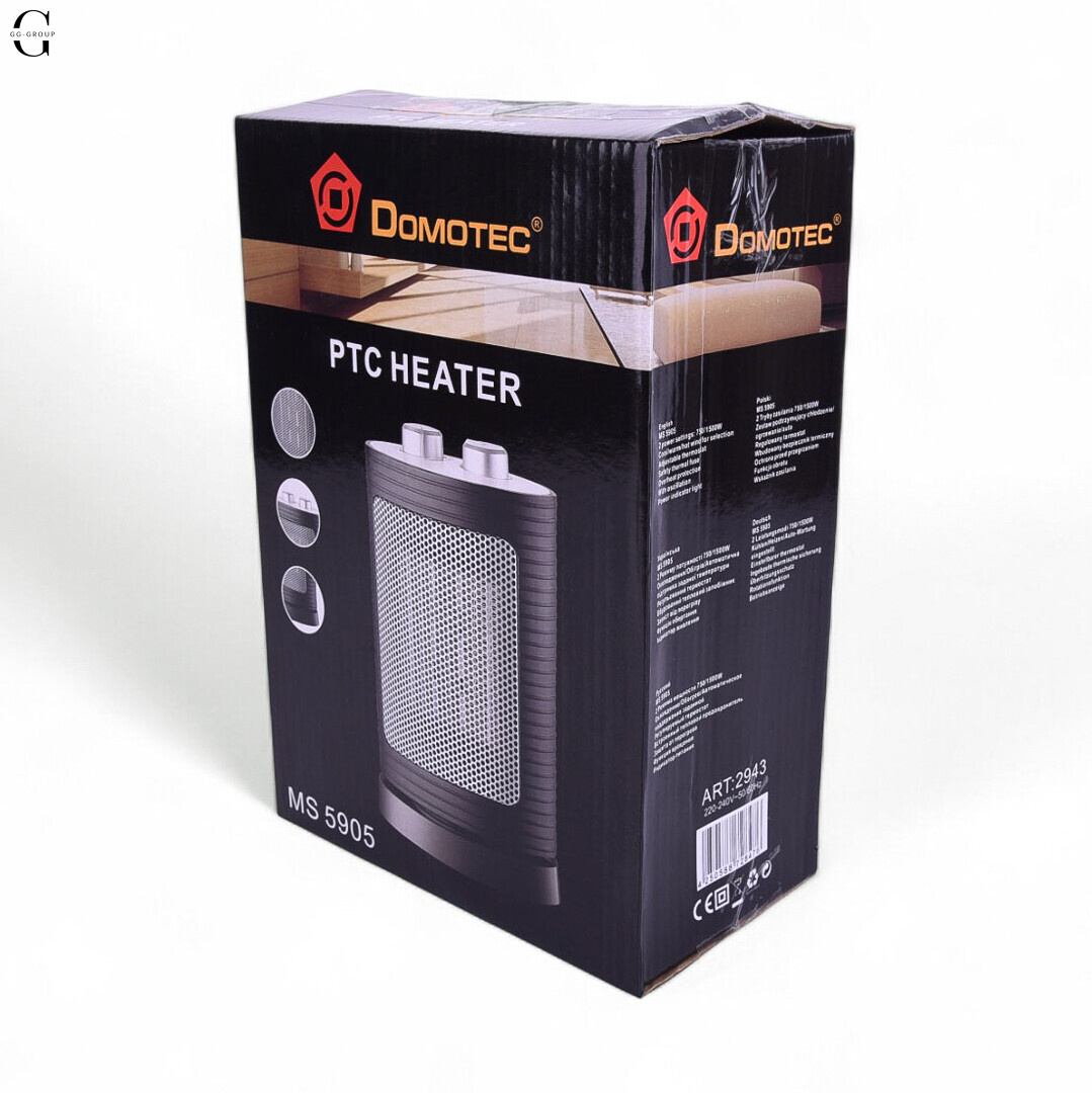Обігрівач керамічний тепловентилятор Domotec MS-5905 