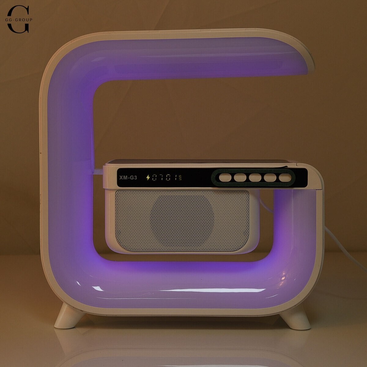 Нічник Smart Light Sound Machine з бездротовою зарядкою та Bluetooth колонкою