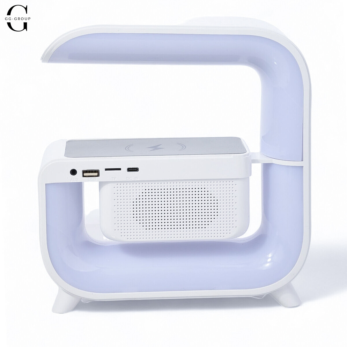 Нічник Smart Light Sound Machine з бездротовою зарядкою та Bluetooth колонкою