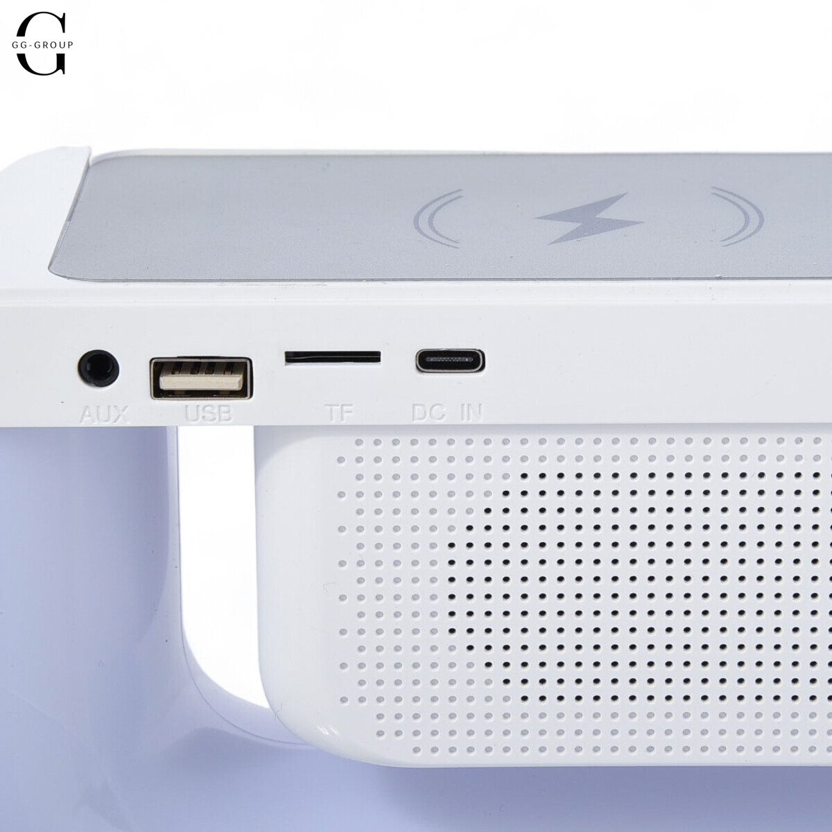 Нічник Smart Light Sound Machine з бездротовою зарядкою та Bluetooth колонкою