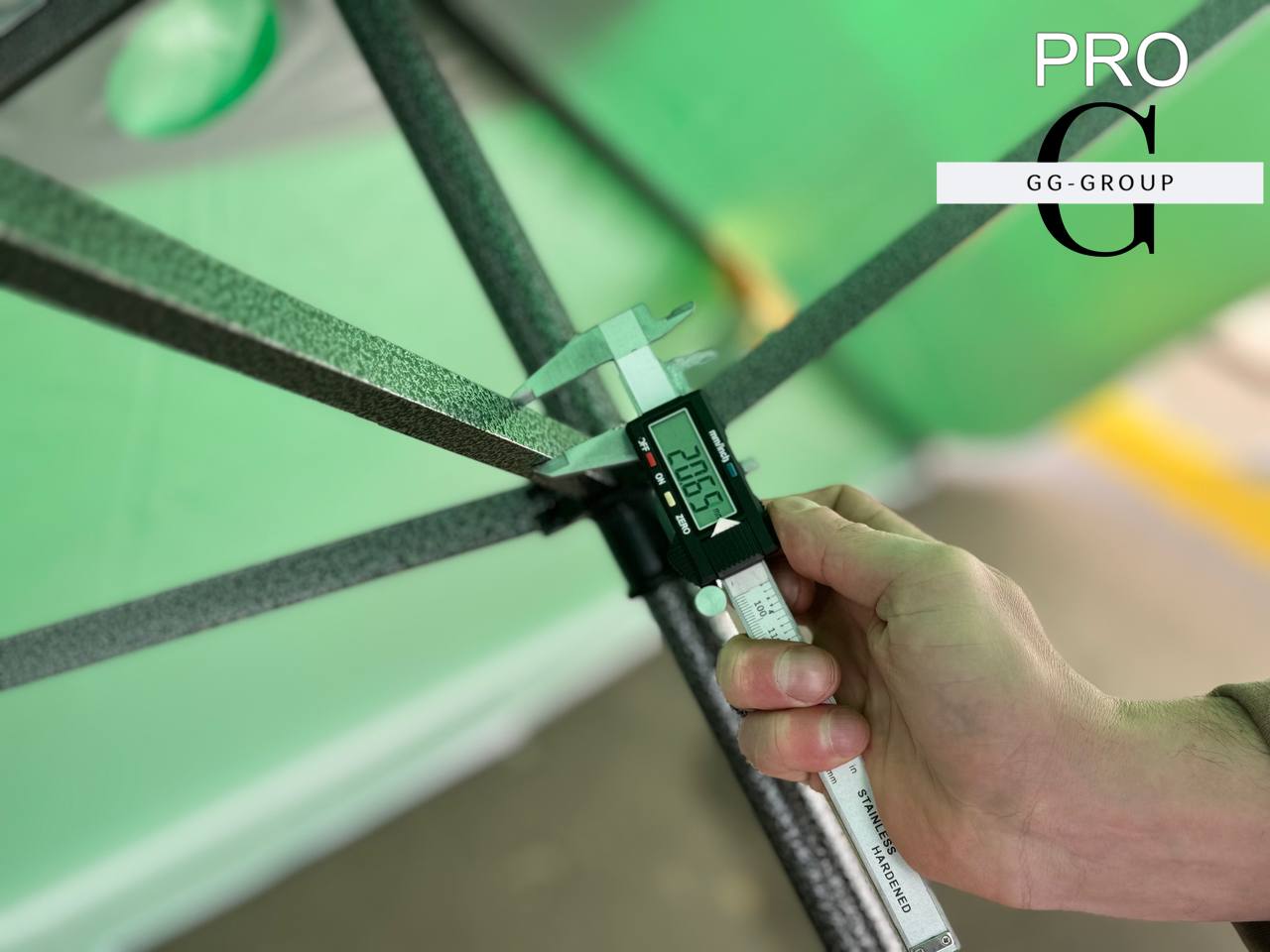 Прямоугольный зонт 2×3 м для рынка и уличной торговли, устойчивая конструкция, вес 3.5 кг