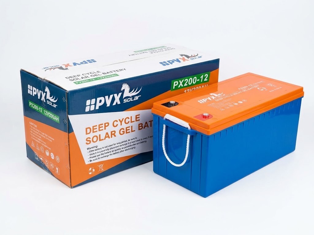 Гелевый аккумулятор PVX Solar PX200-12 200Ah 12V для инверторов и автономного электропитания