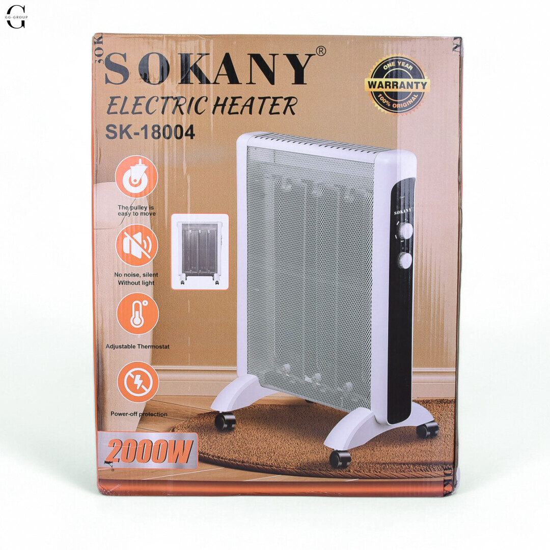 Обігрівач SOKANY SK-18004 – ефективне тепло без шуму