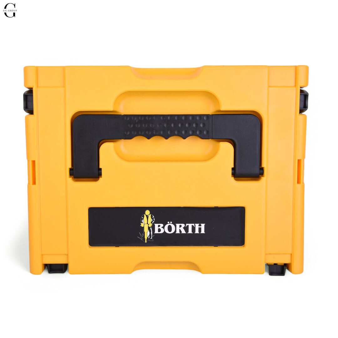 Акумуляторна ланцюгова пилка BÖRTH 36V, 6.0 А·год, безщіткова, кейс, шина 12 дюймів