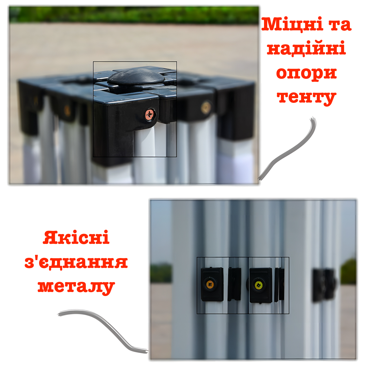 Monsen Розсувна палатка 2x3 м | Посилений каркас Oxford з ПВХ Водо- та вітрозахист STANDART+