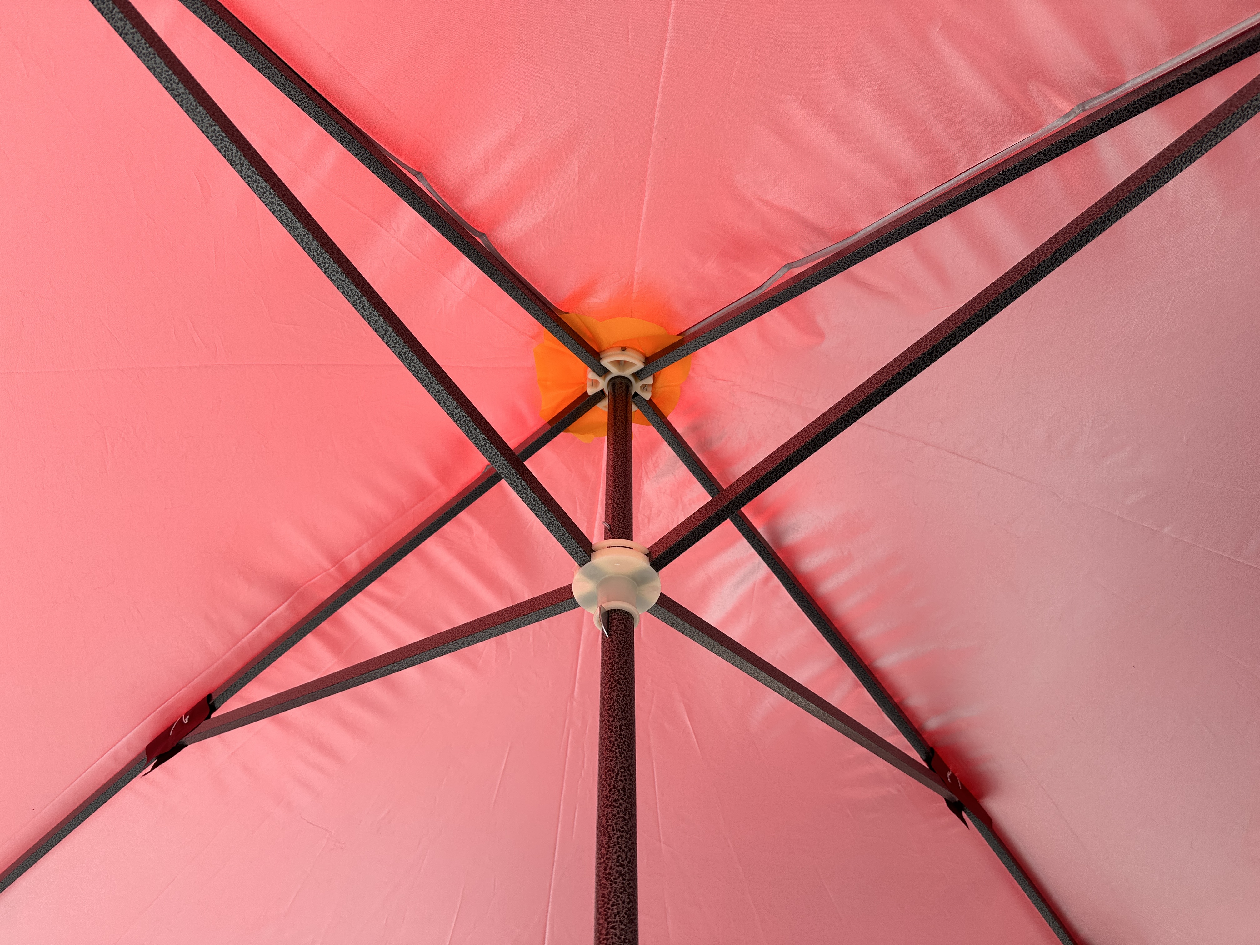 Торговий зонт Mario Umbrella 3.3×3.3 м, 4 металеві спиці, нейлон з УФ-захистом, Італія