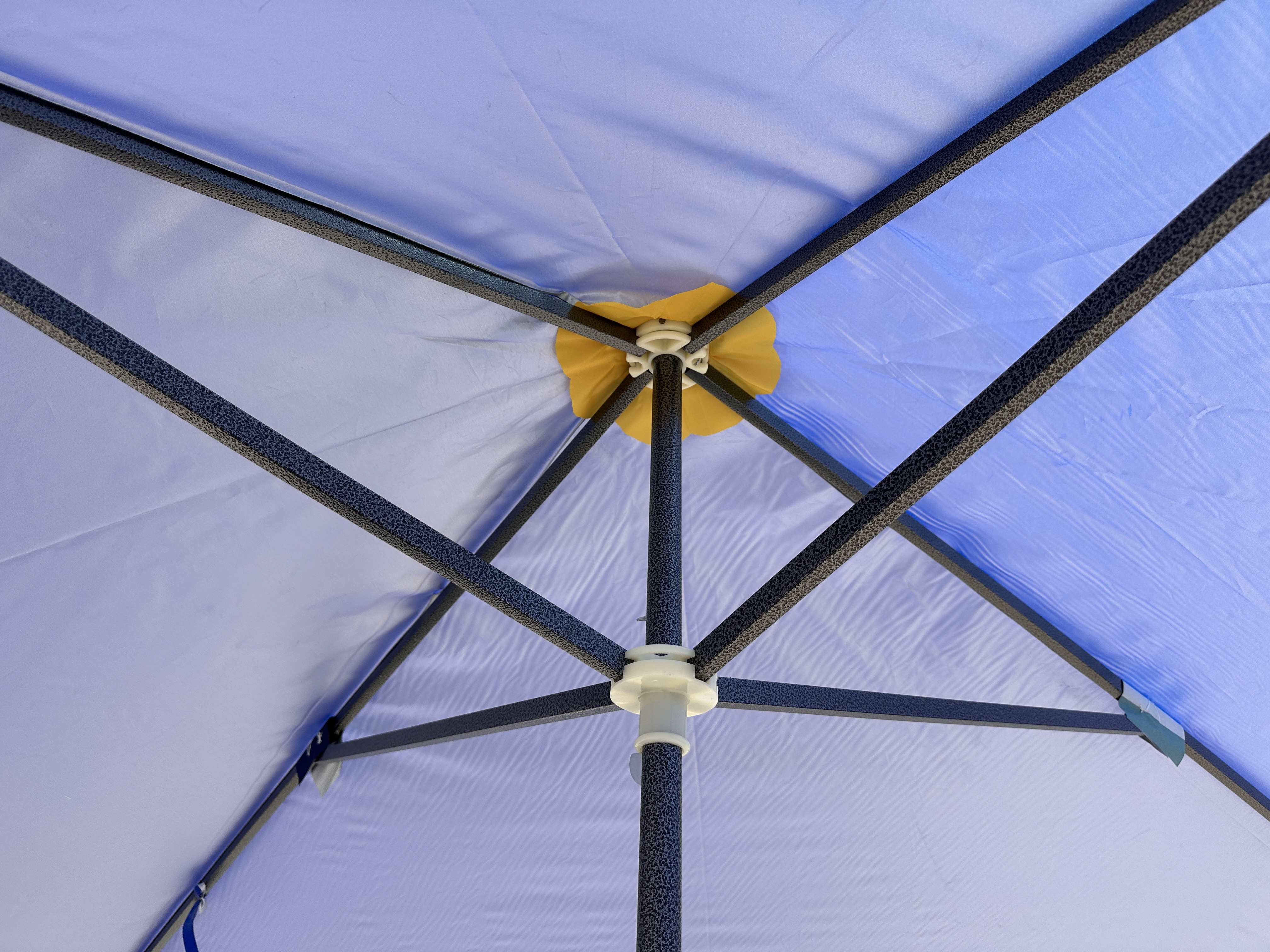 Торговый зонт Mario Umbrella 3.3×3.3 м, 4 металлические спицы, нейлон с УФ-защитой, Италия