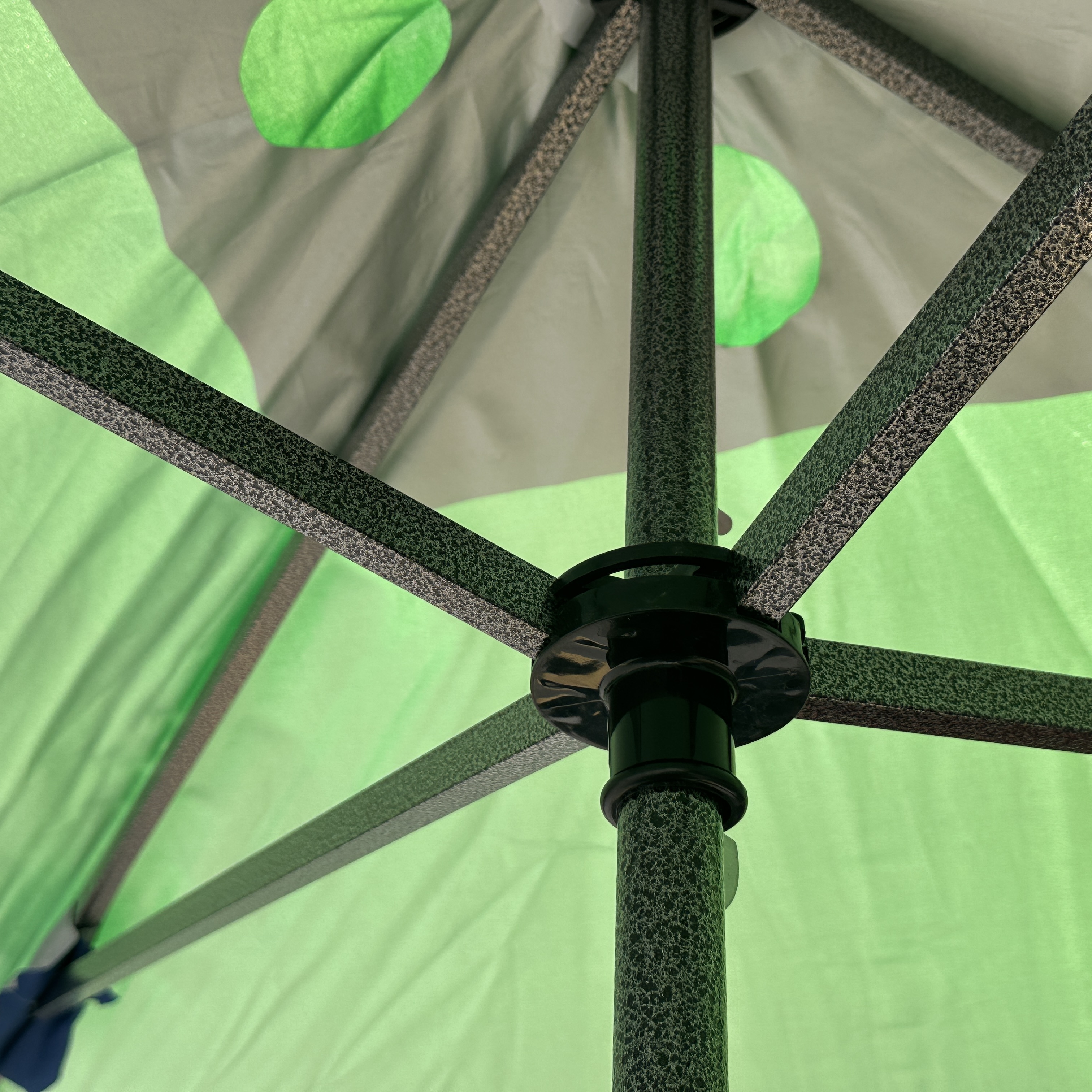Зонт Monsen 2.5×2.5 м Туреччина з вітровим клапаном, UV-захистом і регулюванням висоти (стандарт)
