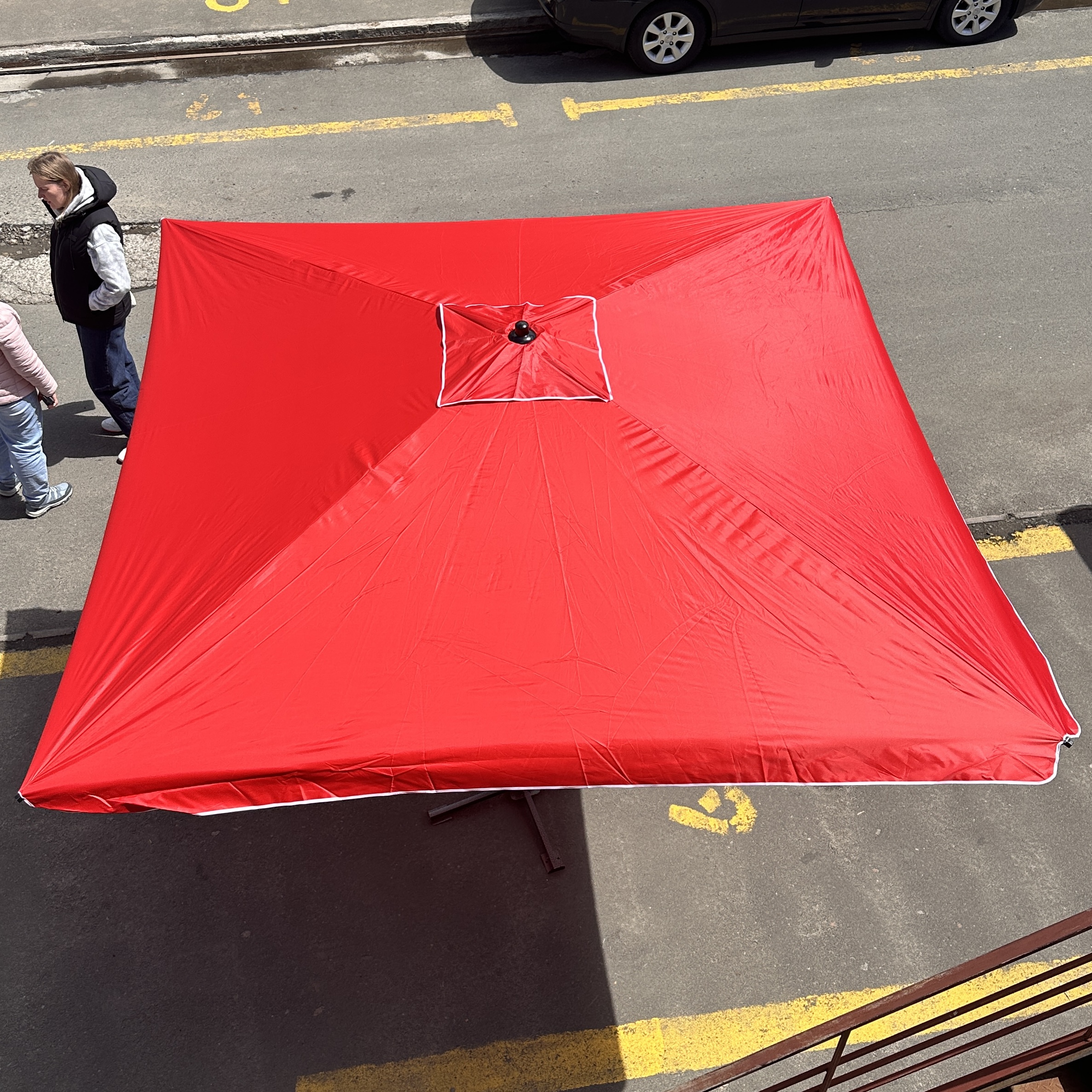 Зонт Monsen 2.5×2.5 м з вітровим клапаном, UV-захистом та регулюванням висоти, Туреччина