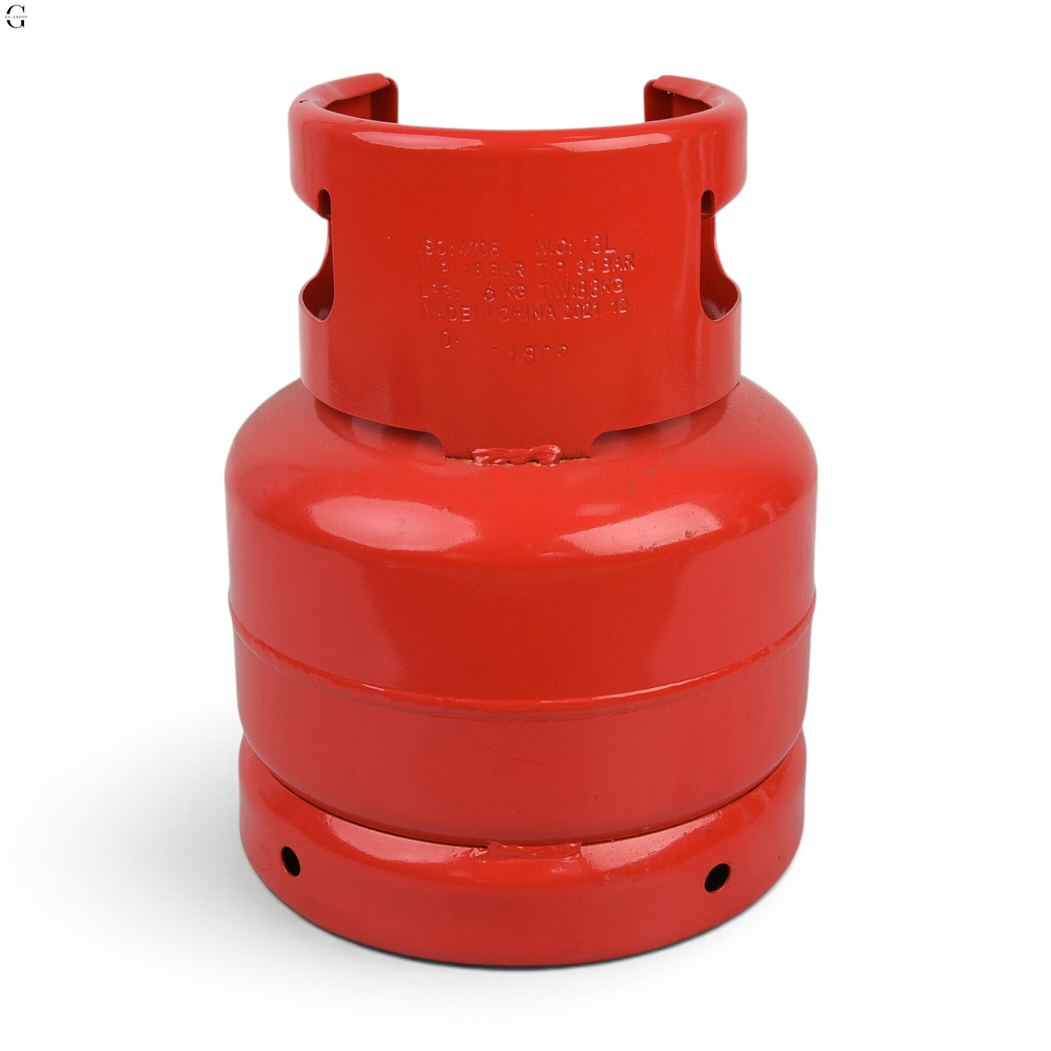Газовый баллон для пропан-бутана LPG 13 л, 6 кг.