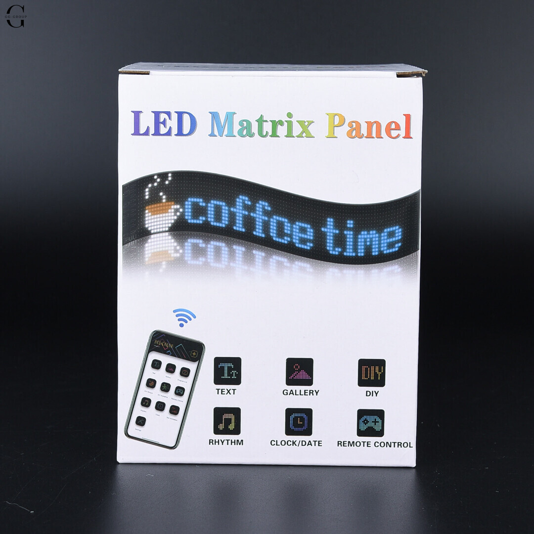 Гнучкий водонепроникний LED дисплей 12×60 з Bluetooth, керуванням та Type-C живленням 