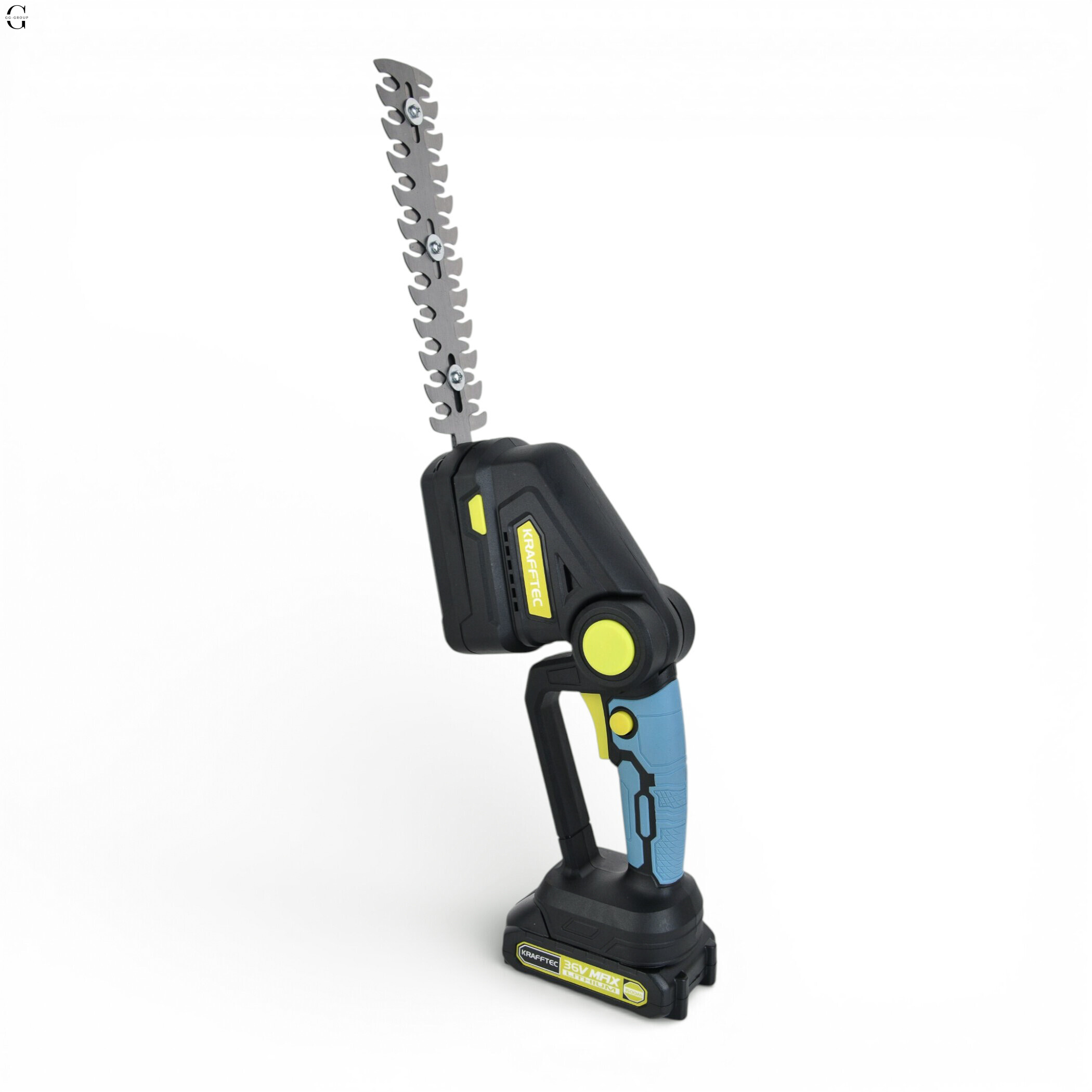 Акумуляторний кущоріз та ножиці для трави Saker Trimmer and Grass Shear 36V KRAFFTEC, 2 насадки, 2 АКБ