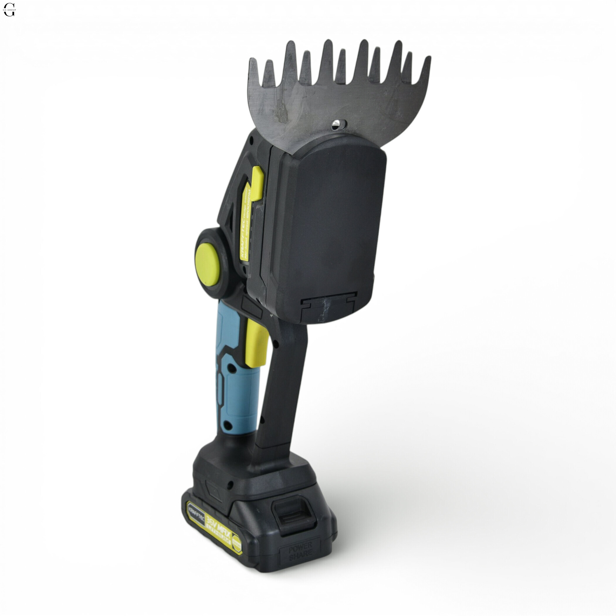 Акумуляторний кущоріз та ножиці для трави Saker Trimmer and Grass Shear 36V KRAFFTEC, 2 насадки, 2 АКБ