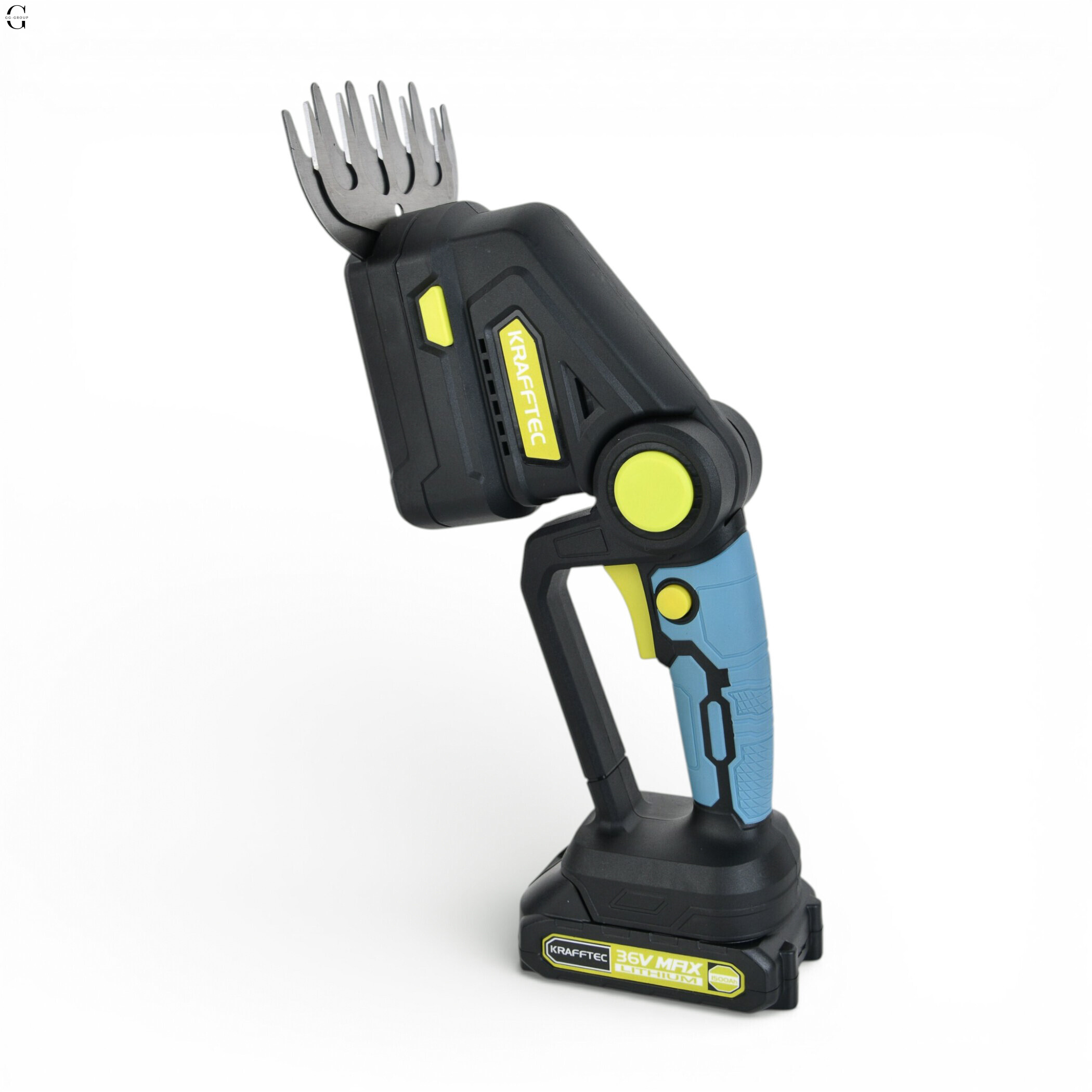Акумуляторний кущоріз та ножиці для трави Saker Trimmer and Grass Shear 36V KRAFFTEC, 2 насадки, 2 АКБ