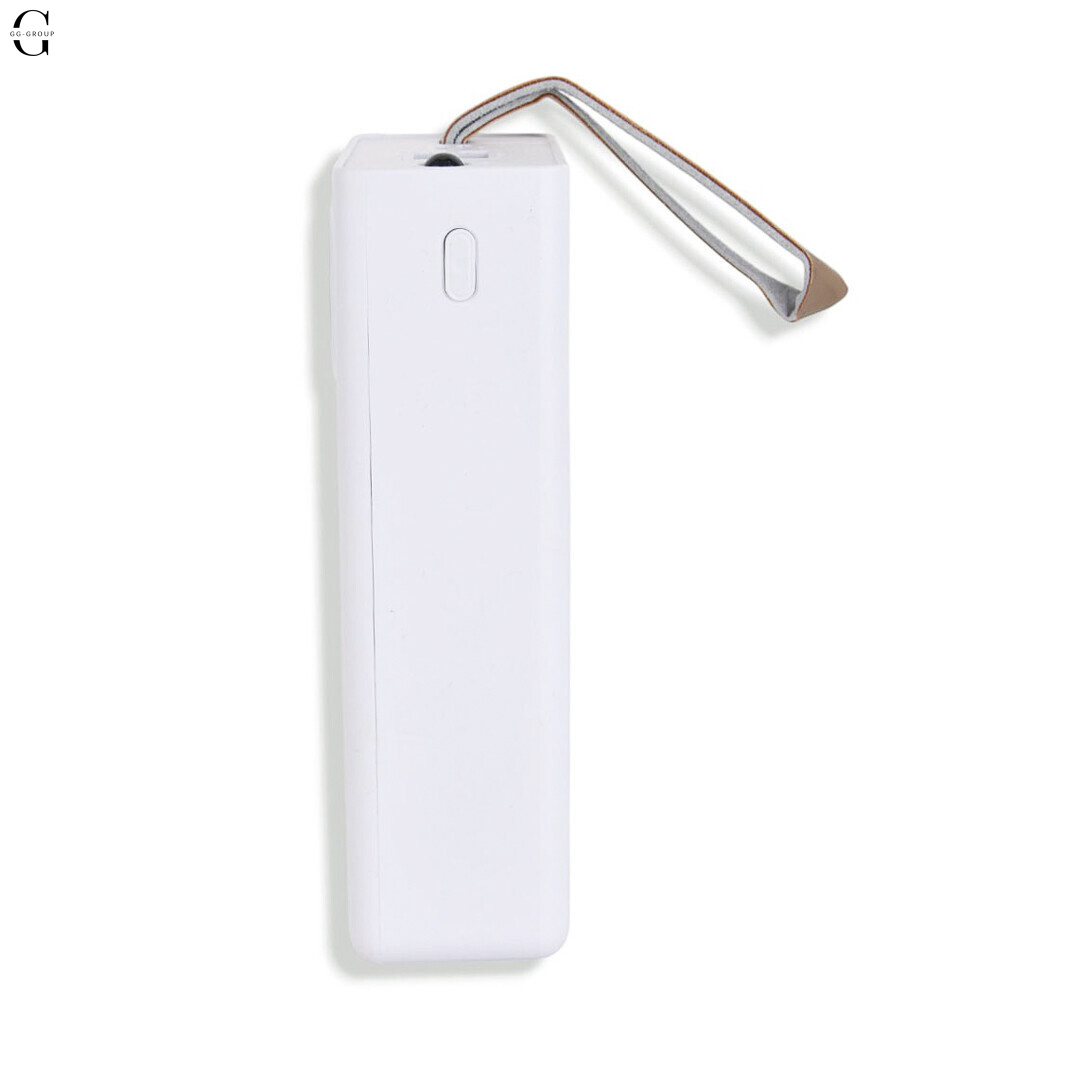 Power Bank Viaking 30000mAh з ліхтариком, 2×USB, Micro-USB та Type-C для смартфонів та гаджетів, Білий
