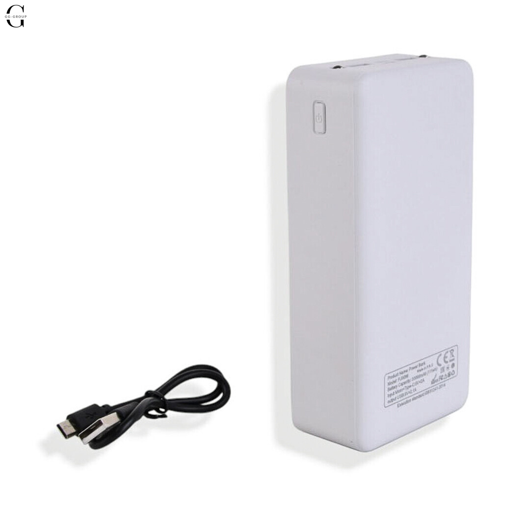 Power Bank MAXCELL 30000mAh PJ0086B J91B, внешний аккумулятор 2.1A с LED-индикатором