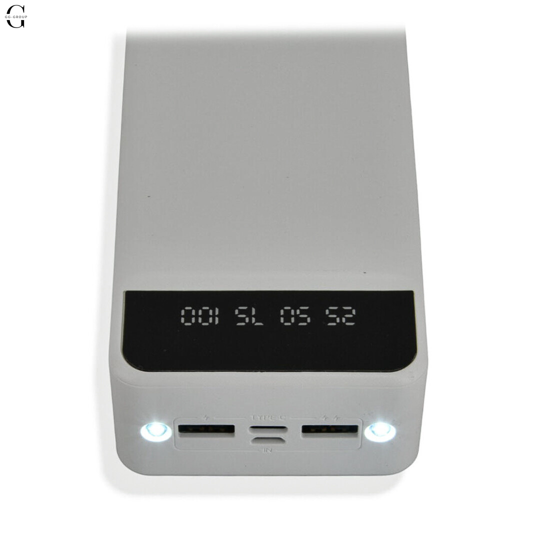 Power Bank MAXCELL 30000mAh PJ0086B J91B, внешний аккумулятор 2.1A с LED-индикатором