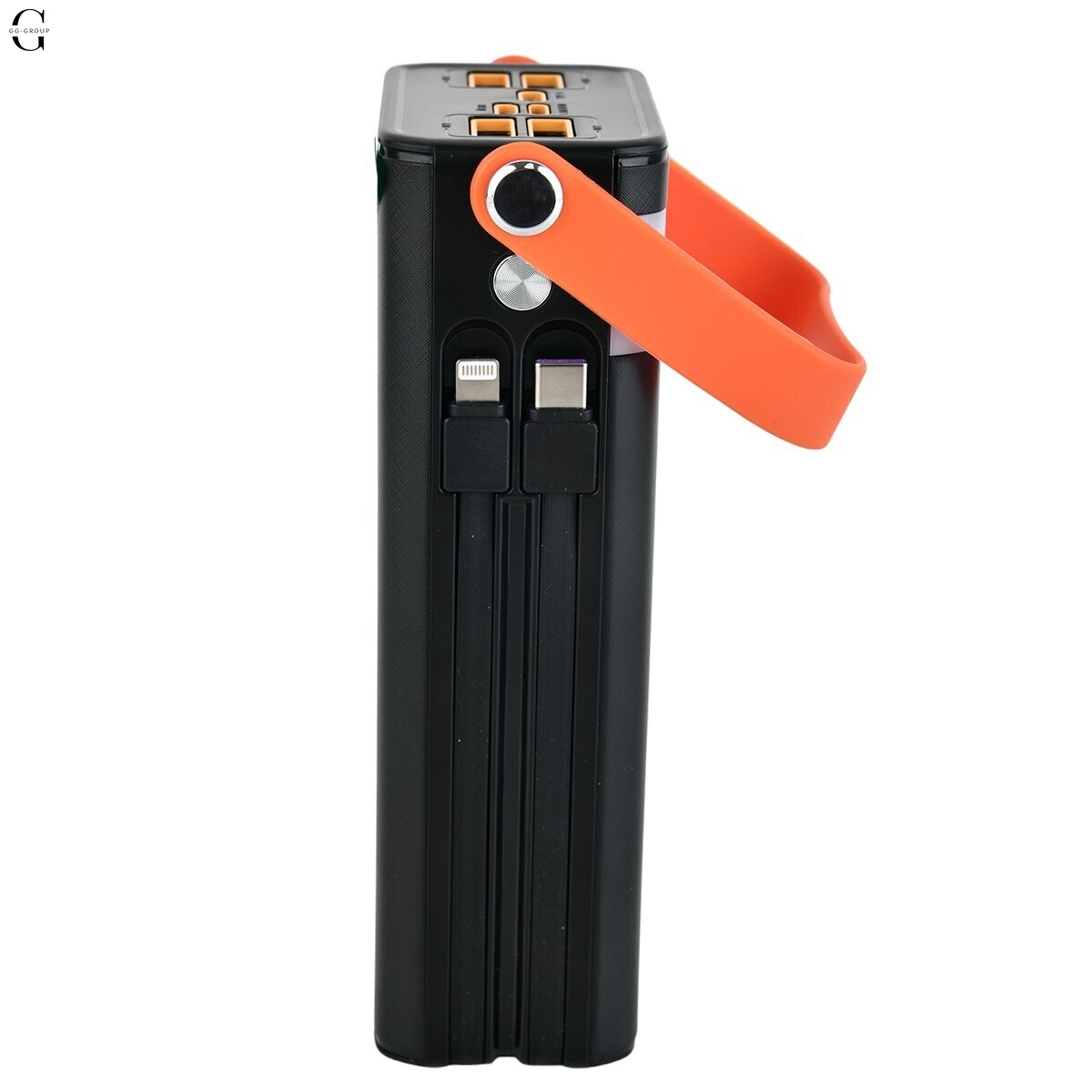 Power bank   Повербанк TUGII-Y103 30000 мА·з LED-дисплеєм та вбудованими кабелями