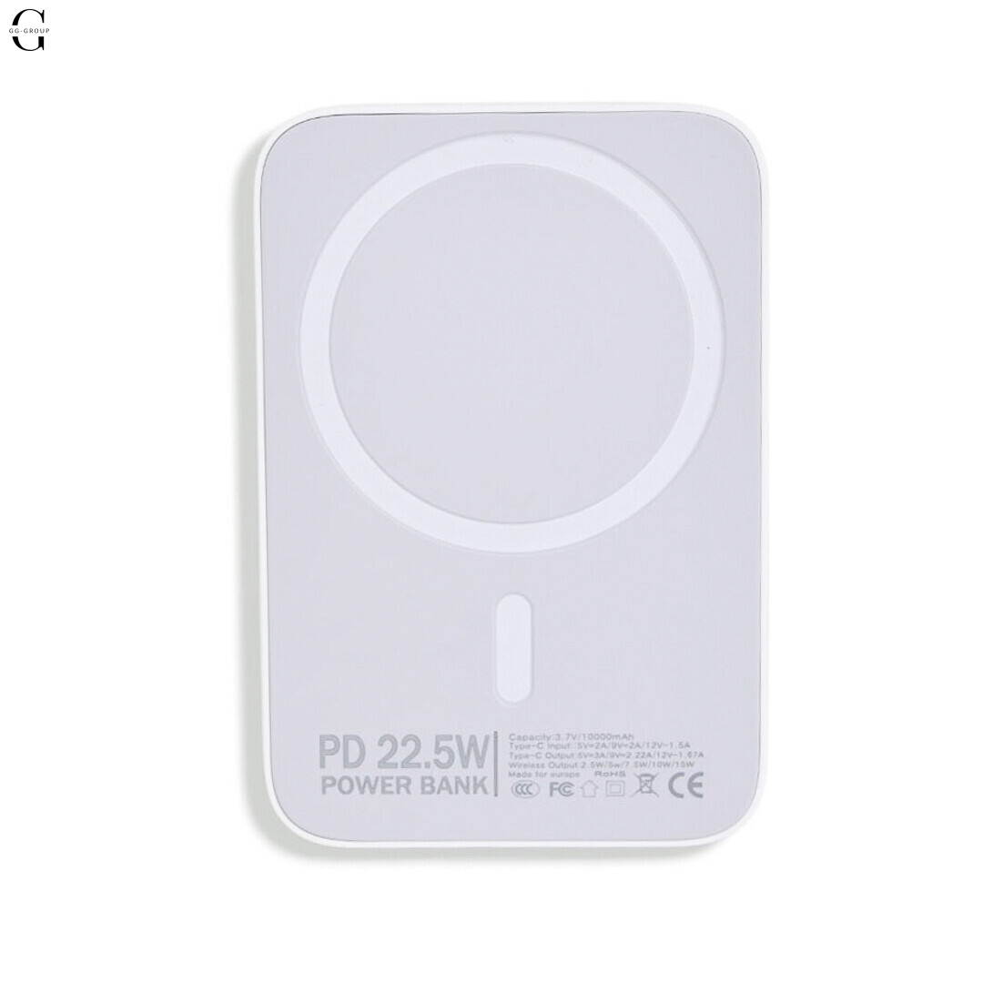 MagSafe Повербанк Power bank 10000mAh 22.5W — магнітна бездротова мобільна зарядка для смартфонів