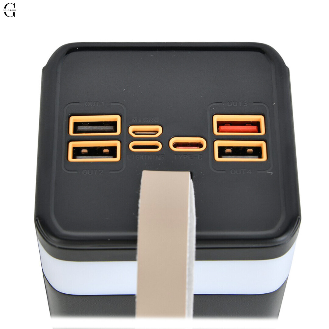 Повербанк Power bank 7GO GPW-01 50000mAh PD 22.5W - 4 USB, Type-C, Micro-USB, iPhone
