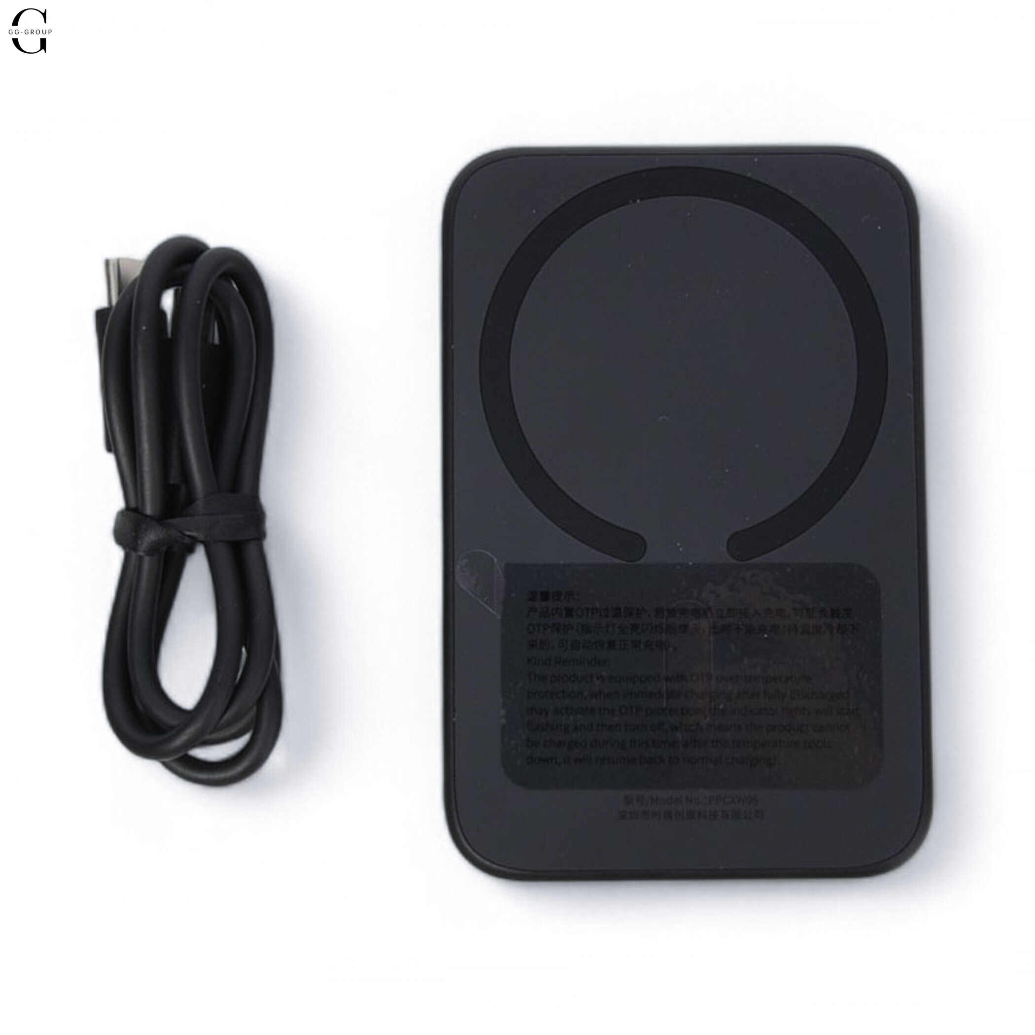 Power Bank Baseus Magnetic Wireless 6000mAh 20W з магнітною бездротовою зарядкою Black Карманий
