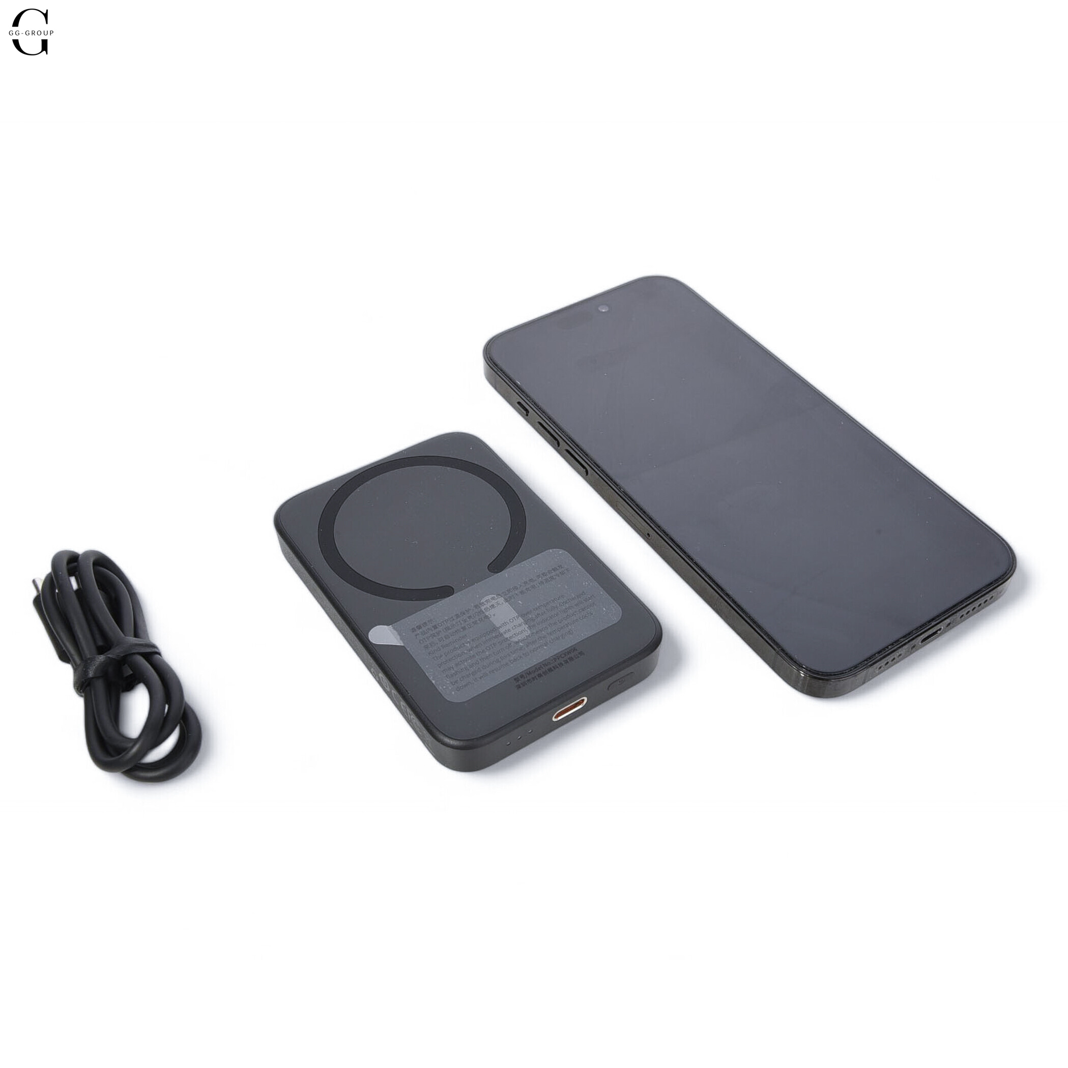 Power Bank Baseus Magnetic Wireless 6000mAh 20W з магнітною бездротовою зарядкою Black Карманий