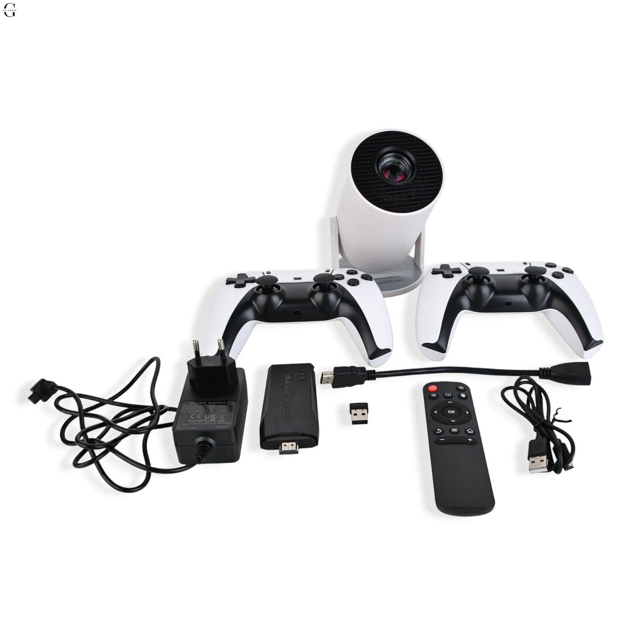 Smart-проектор Android 11, Бездротова ігрова консоль GAME STICK M8 PRO 4K + 2000 ігор