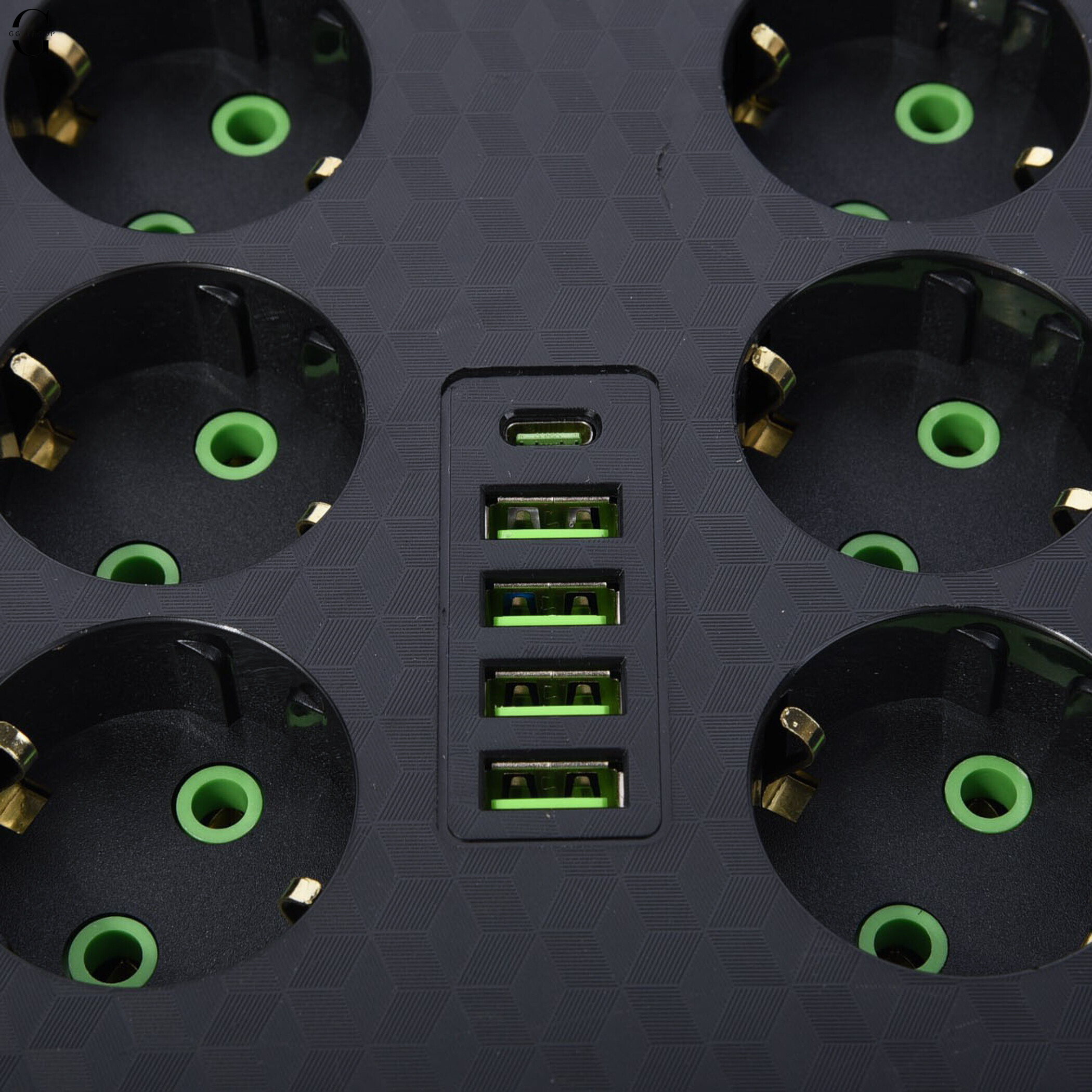 Мережевий фільтр Подовжувач з USB / Переноска-розетка , 3м, HG-2528