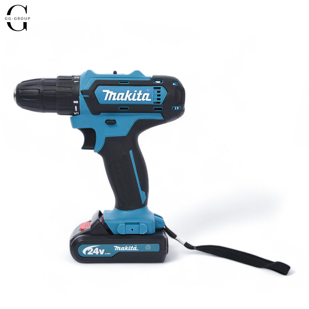 Шуруповерт Makita с двумя аккумуляторами 24V+ Браслет в подарок
