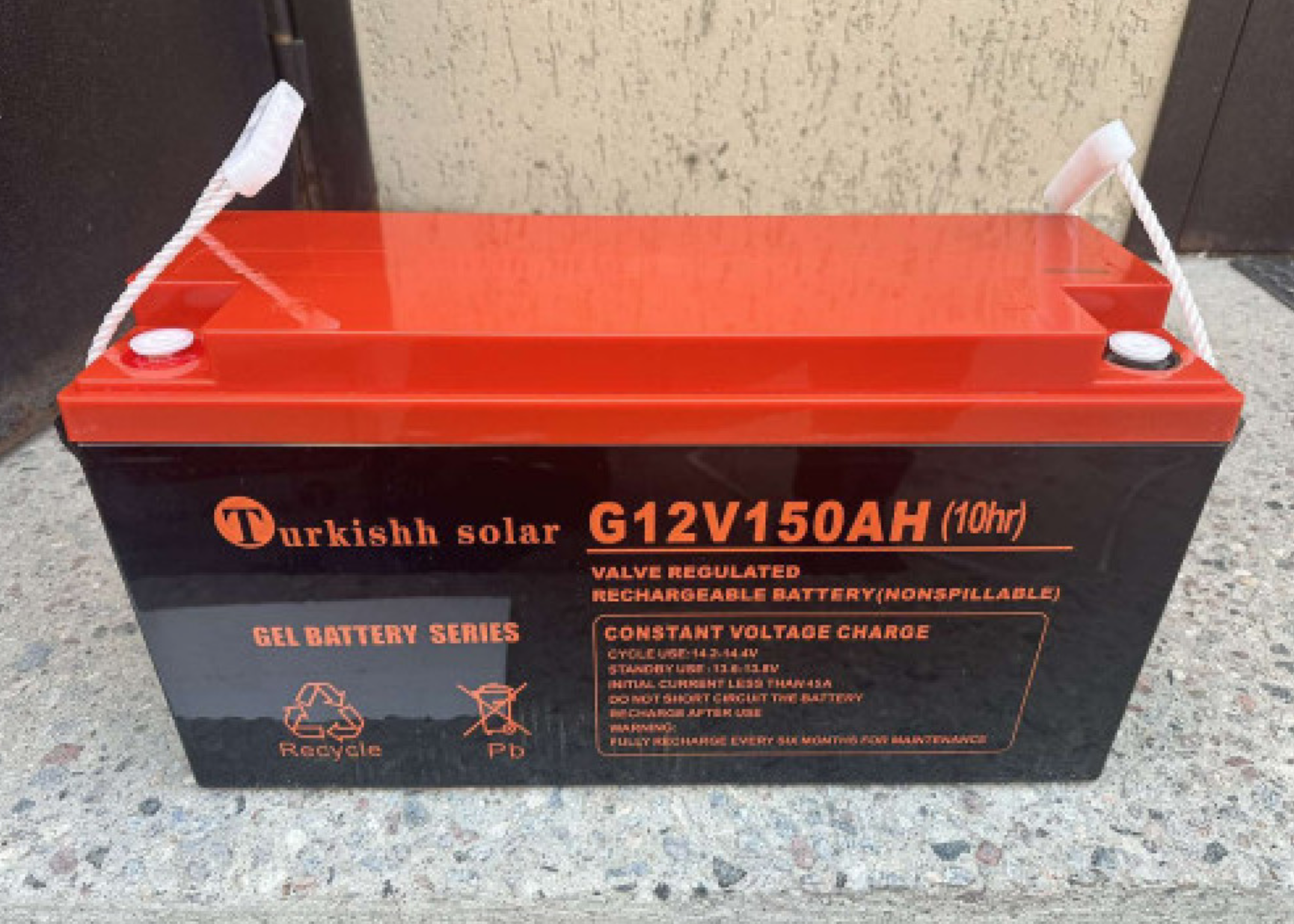 Гелевий акумулятор 150 ah 12 v