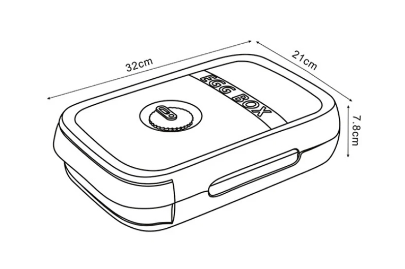 Контейнер для хранения яиц EGG BOX