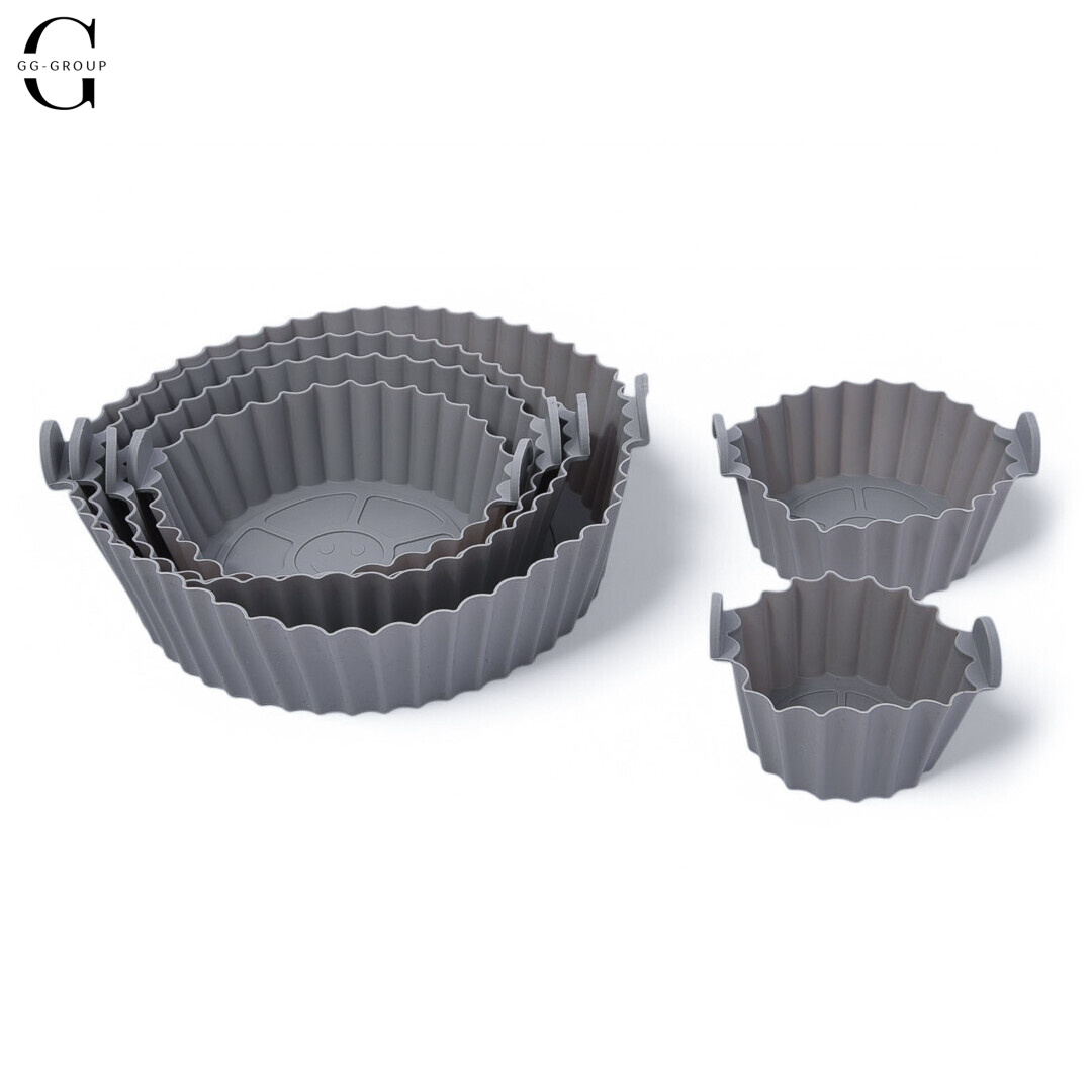 Набір силіконових кошиків для фритюру та випічки Food Grade Silica 880-3