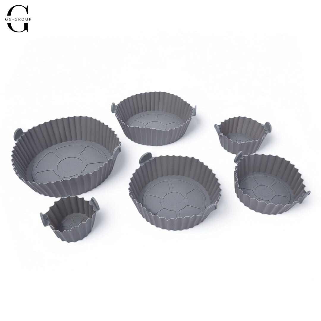 Набір силіконових кошиків для фритюру та випічки Food Grade Silica 880-3